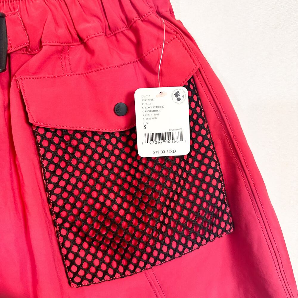 NWT FP MOVEMENT Free People Adventure Short in Lovestruck Rose Pink Sz. S - Picture 5 of 8